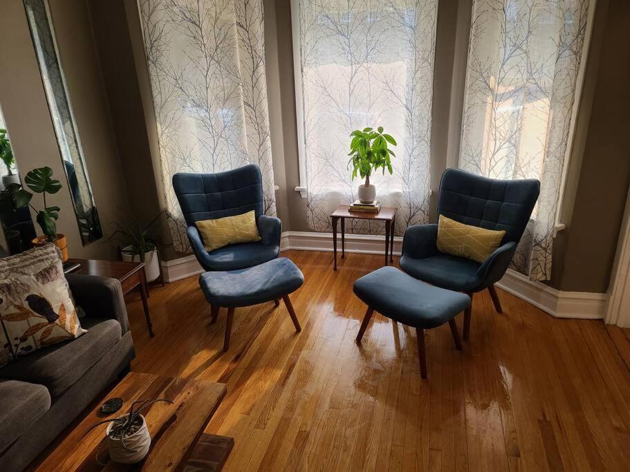 Hermosa House Eco-Home - Peaceful Quiet 3Br, Free Parking, Solar Powered, By Logan Square Chicago Exterior foto